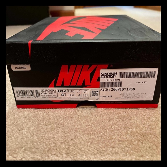 2020 Air Jordan 1 Retro High OG CO.JP GS ‘Tokyo’ - Picture 7 of 8